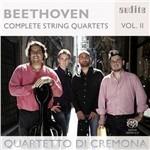 Quartetti per archi vol.2 - SuperAudio CD ibrido di Ludwig van Beethoven,Quartetto di Cremona
