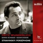 Perséphone - CD Audio di Igor Stravinsky,Fritz Wunderlich,Dean Dixon,Doris Schade