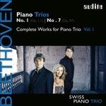 Trii con pianoforte vol.1 - CD Audio di Ludwig van Beethoven,Swiss Piano Trio