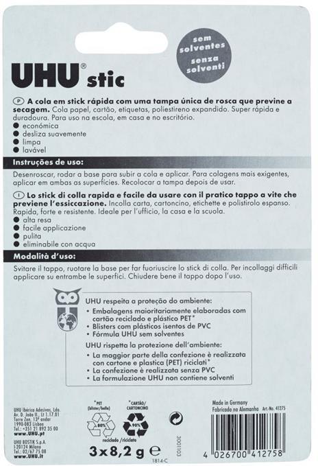 UHU stic 3x8,2g BTS 2025 SONIC + sticker omaggio - 5