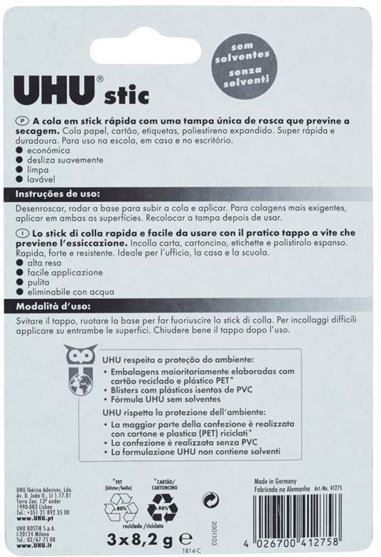 UHU stic 3x8,2g BTS 2025 SONIC + sticker omaggio - 5