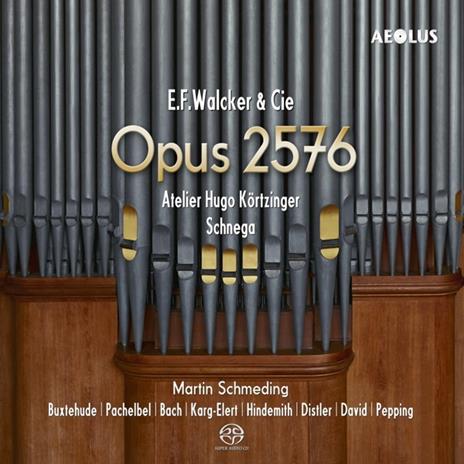 Opus 2576 - CD Audio di Martin Schmeding