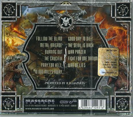 War Brigade - CD Audio di Mystic Prophecy - 2