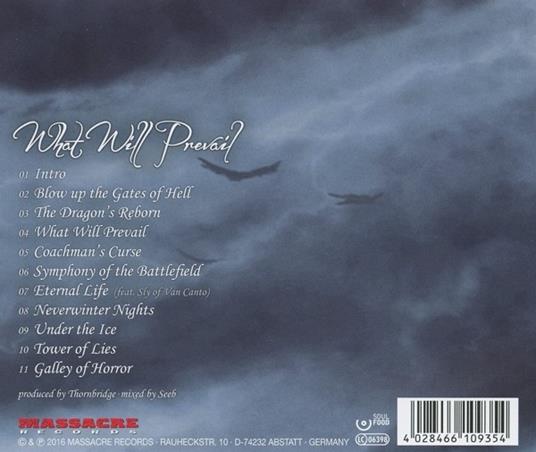 What Will Prevail - CD Audio di Thornbridge - 2