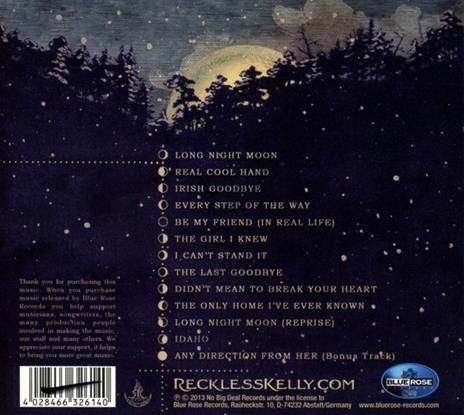 Long Night Moon - CD Audio di Reckless Kelly - 2