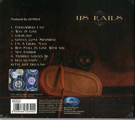 Ivy - CD Audio di US Rails - 2