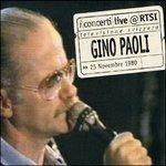 Gino Paolo. Live RTSI - CD Audio di Gino Paoli