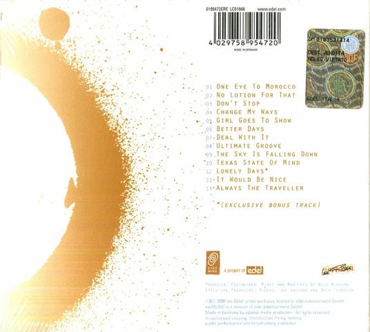 One Eye to Morocco (Limited Edition) - CD Audio di Ian Gillan - 2