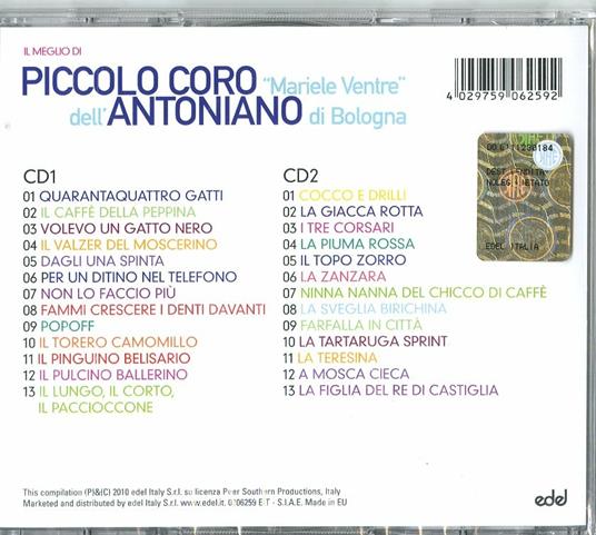 Il meglio del Piccolo Coro dell'Antoniano - CD Audio di Piccolo Coro dell'Antoniano - 2