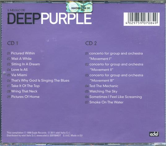 Il meglio dei Deep Purple - CD Audio di Deep Purple - 2