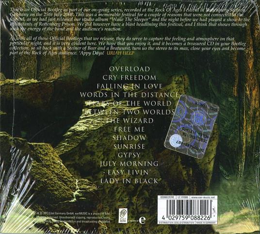 Official Bootleg vol.6 - CD Audio di Uriah Heep - 2