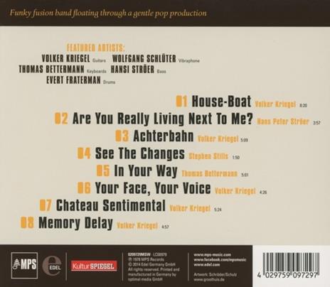 House Boat - CD Audio di Volker Kriegel - 2