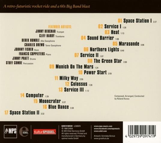 Trip to the Mars - CD Audio di Roland Kovac - 2