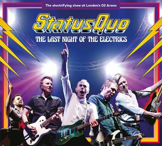 The Last Night of the Electrics (Earbook Limited Edition) - CD Audio + DVD + Blu-ray Audio di Status Quo
