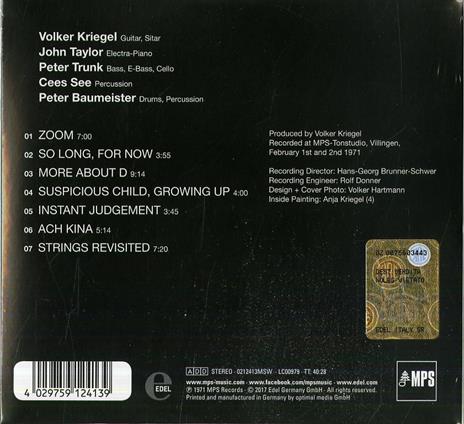 Spectrum - CD Audio di Volker Kriegel - 2