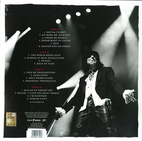 A Paranormal Evening at the Olympia Paris Live (Picture Disc Limited Edition) - Vinile LP di Alice Cooper - 2