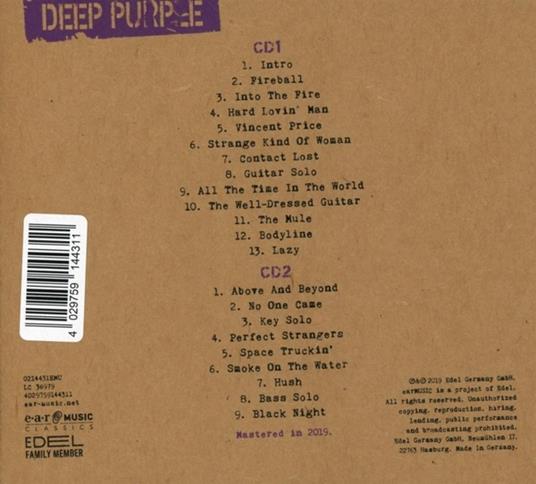 Live in Rome 2013 - CD Audio di Deep Purple - 2