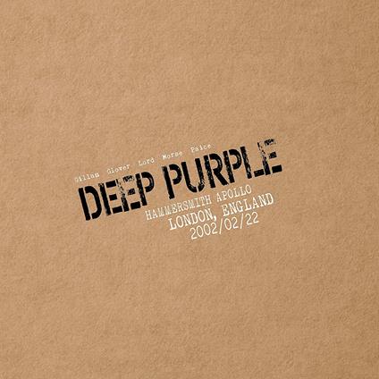 Live in London 2002 - CD Audio di Deep Purple