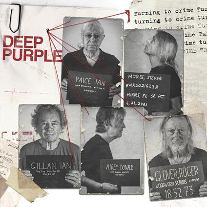 Turning to Crime (Crystal Clear Vinyl) - Vinile LP di Deep Purple