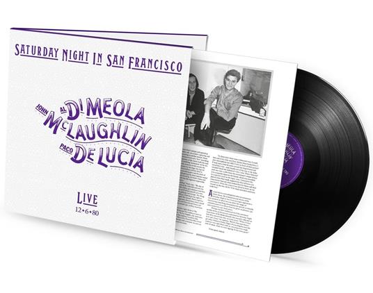 Saturday Night in San Francisco - Vinile LP di Al Di Meola,John McLaughlin - 2