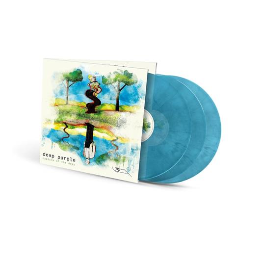 Rapture of the Deep (20th Anniversary Remix Edition - 3 LP Transparent Sky Blue) - Vinile LP di Deep Purple