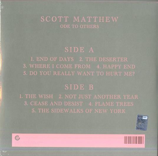 Ode to Others - Vinile LP + CD Audio di Scott Matthew - 2