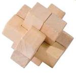 Rompicampo in legno Wooden puzzle Cross