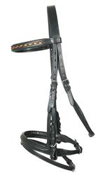 Pfiff: Bridle With German National Colours Browband / Briglia
