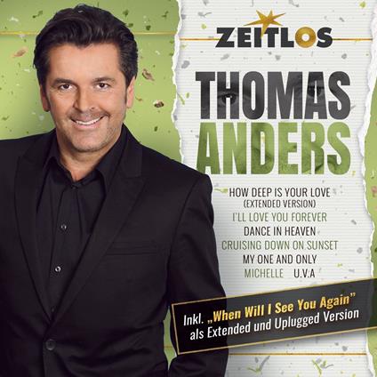 Zeitlos - Thomas Anders (Best Of Solo) - CD Audio di Thomas Anders