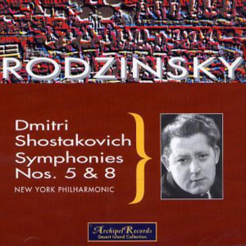 Symphony No.5 & 8 - CD Audio di Dmitri Shostakovich