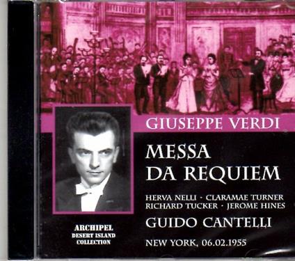 Messa da Requiem - CD Audio di Giuseppe Verdi