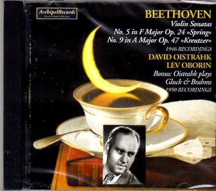 Sonate per Violino N.5, N.9 - CD Audio di Ludwig van Beethoven