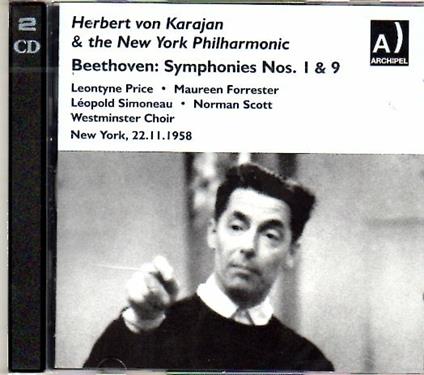 Symphonies No.1 & 9 - CD Audio di Ludwig van Beethoven