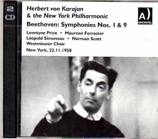 Symphonies No.1 & 9 - CD Audio di Ludwig van Beethoven