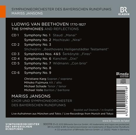 Sinfonie complete - CD Audio di Ludwig van Beethoven,Mariss Jansons - 2