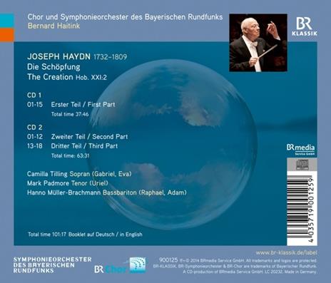 La Creazione (Die Schöpfung) - CD Audio di Franz Joseph Haydn - 2