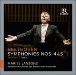 Sinfonia n.4 op.60, n.5 op.67 - CD Audio di Ludwig van Beethoven,Mariss Jansons