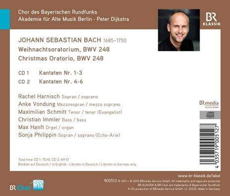 Oratorio di Natale BWV248 - CD Audio di Johann Sebastian Bach - 2