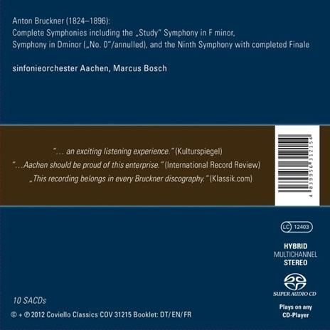 Sinfonie Complete - SuperAudio CD di Anton Bruckner - 2