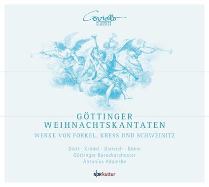 Gottingen Christmas Cantatas - CD Audio di Kerstin-Gottinger Barockorchester Dietl