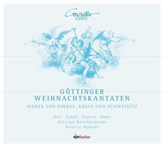 Gottingen Christmas Cantatas - CD Audio di Kerstin-Gottinger Barockorchester Dietl