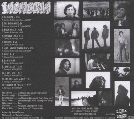 Glue - CD Audio di Laghonia - 2