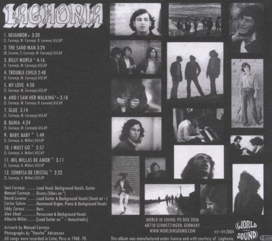 Glue - CD Audio di Laghonia - 2