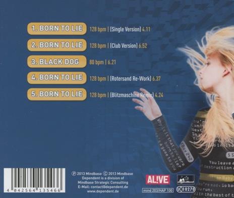 Born to Lie - CD Audio Singolo di Mesh - 2