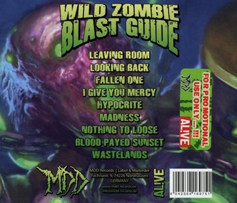 Back from the Dead - CD Audio di Wild Zombie Blast Guide - 2