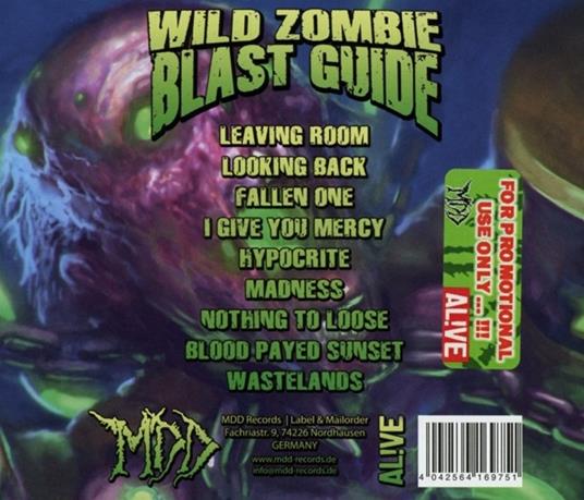 Back from the Dead - CD Audio di Wild Zombie Blast Guide - 2