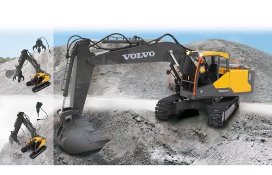 Jamara Excavator Volvo EC160E Motore elettrico Scavatore - 8