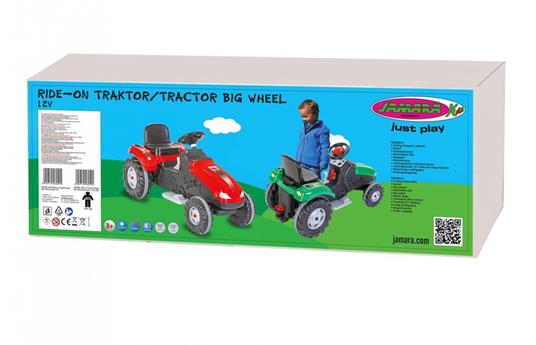 Jamara Ride On Tractor Big Wheel Trattore cavalcabile - 3