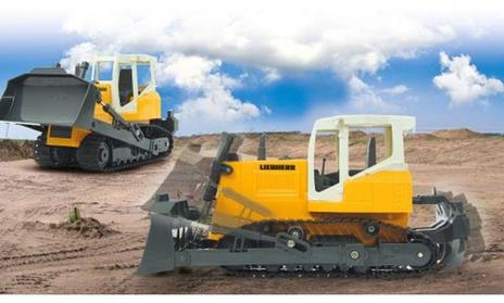 Jamara Liebherr Motore elettrico 1:20 Scavatrice - 3