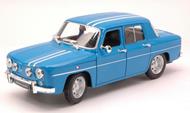 Renault R8 Gordini 1964 Blue / White 1:24 Model We0323